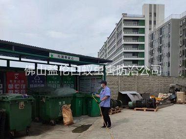 九江蚊蠅孳生地消殺工程